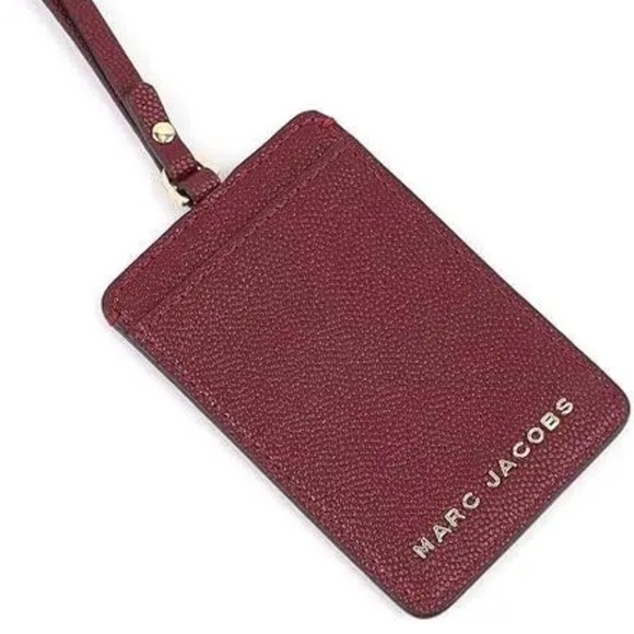 Marc Jacobs Handbags - Marc Jacobs Burgundy Card Holder